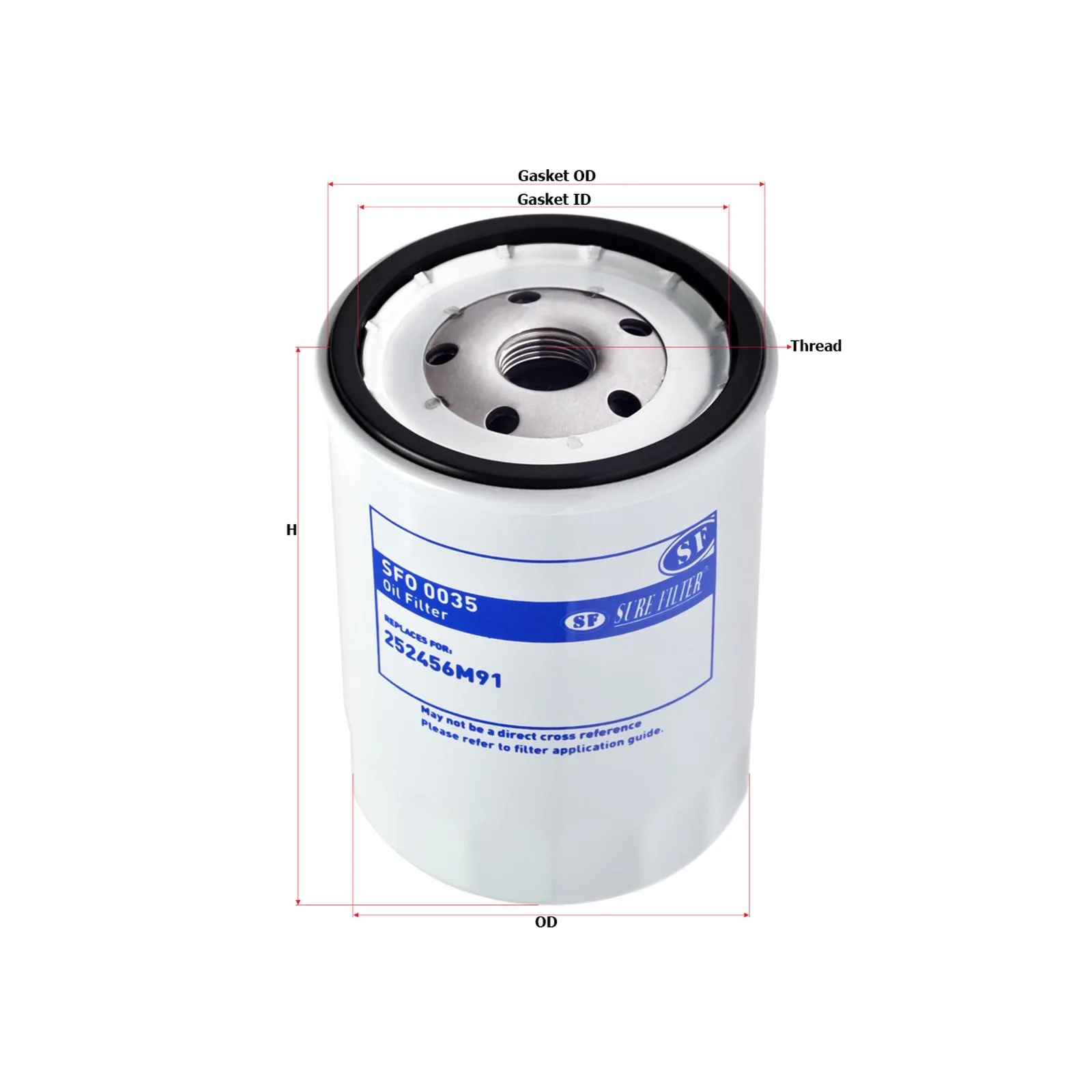 Filter Oli / Oil Filter SURE SFO3853 / SFO-3853