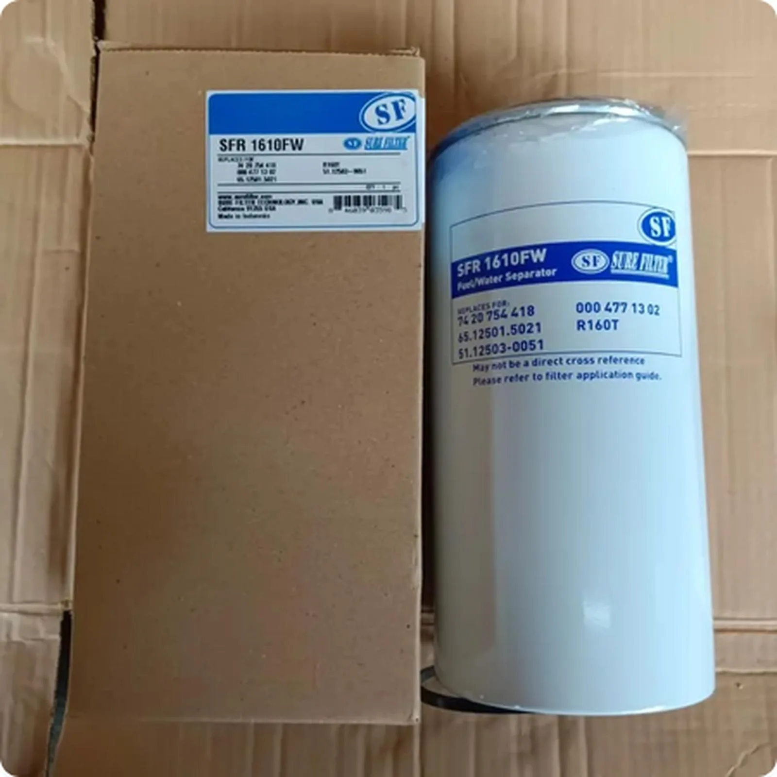 FUEL FILTER SURE SFR 1610 FW / SFR1610FW
